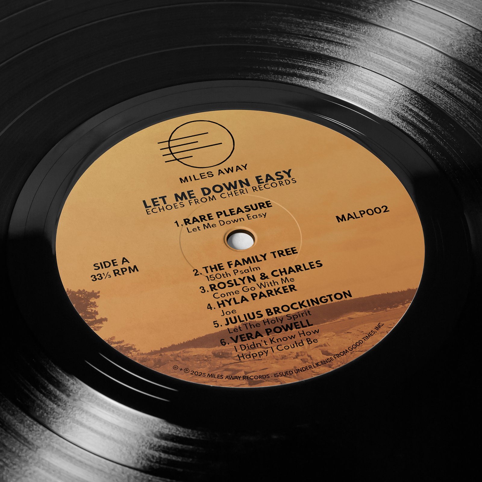 Let Me Down Easy: Echoes From Cheri Records (1LP Gatefold Sleeve